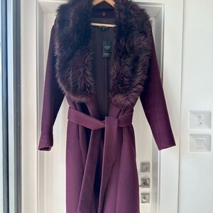 Club Monaco Wrap Coat